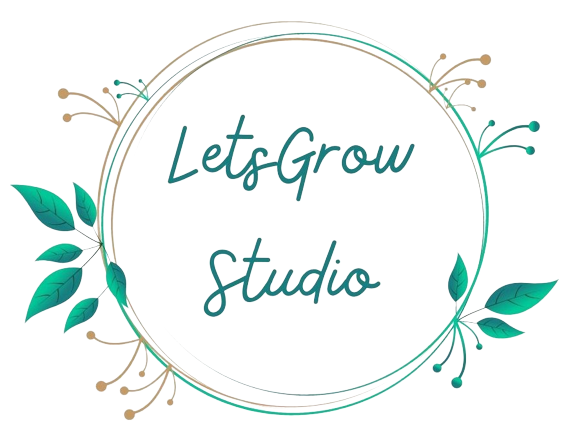 logo letsgrow studio