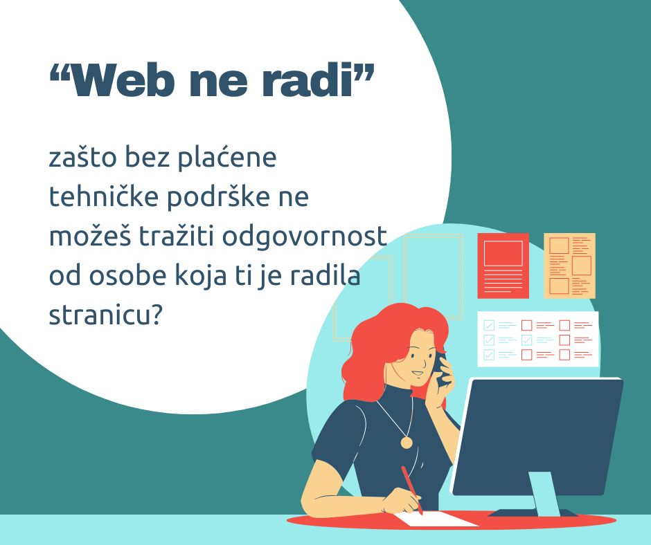 web ne radi